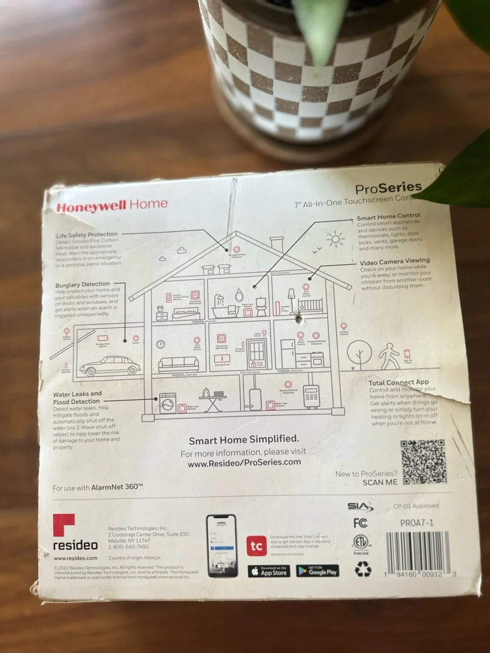 Honeywell Home ProSeries 7